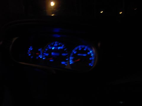 1999 Ford Taurus - fuzzy like the rest of them, coudlnt hold still - way to hyped! BLUE MAN!