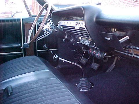 1967 Ford Galaxie - The shifter fit like it came from the factory as a stick shift.