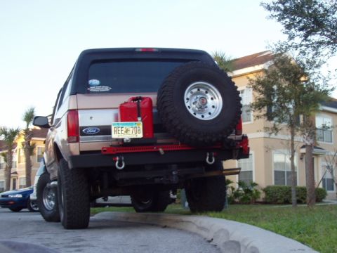 1994 Ford Bronco - Kennesaw Mountain Bumper on my new stance.