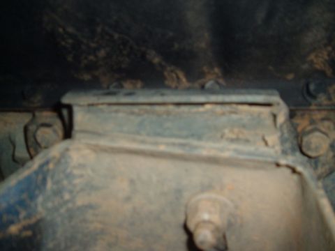 1978 Ford Bronco - This photo shows a vehicle frame mount, not a 1978 Ford Bronco.