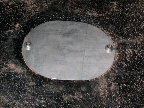 1984 Ford Bronco - This is the way the front two body mount access covers look...