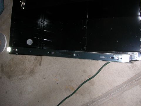 1984 Ford Bronco - test fitting the smallest slider section.