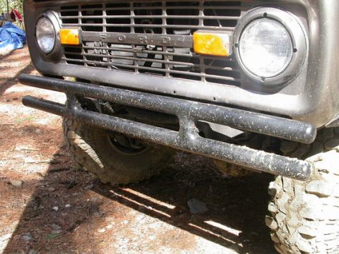 1979 Ford F-150 - The grille clearly reads 'FORD', and the body style matches a 1978 Ford Bronco, not a 1979 F-150.