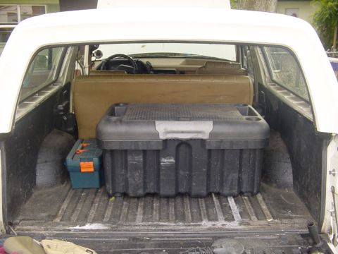 1989 Ford Bronco - My Tool & Parts box.