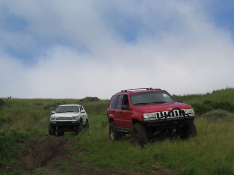 1993 Toyota 4Runner - my Runner and Chris's ZJ...