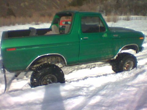 1979 Ford Bronco - Nice warm day, With the top off.