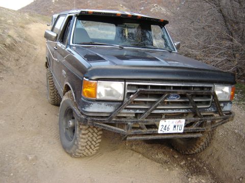 1991 Ford Bronco - This is the area were I bout tipped over. talk about butterflies.