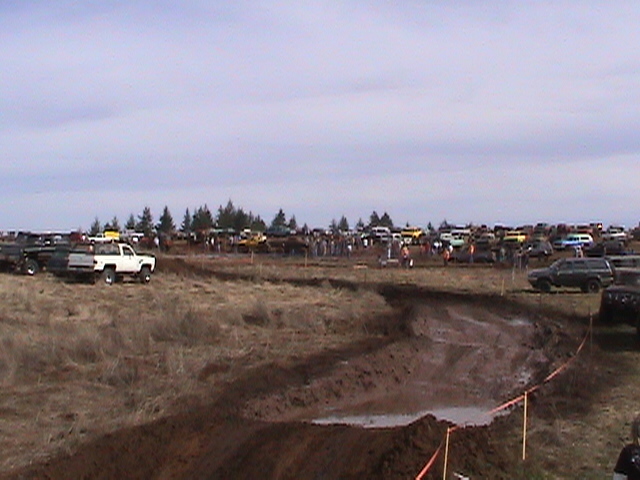 A shot of the Obstacle course