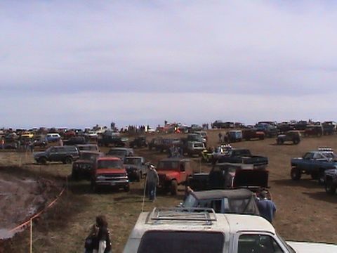 1994 Ford Explorer - Only one of many hillsides of trucks