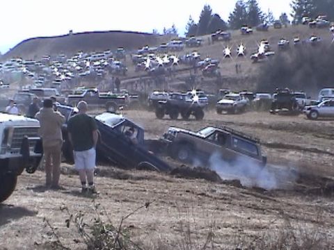 1994 Ford Explorer - Ken playing on a little hill climb