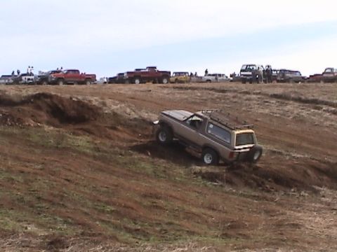 1994 Ford Explorer - Another shot of Ken going up the small hill climb
