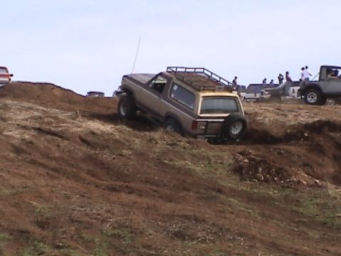 1994 Ford Explorer - Ken almost to the top of the climb