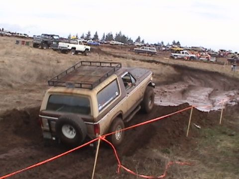 1994 Ford Explorer - Ken on the ob. course