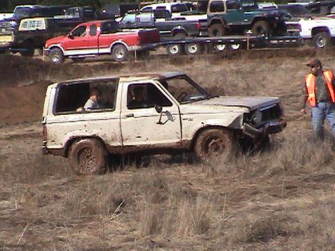 1994 Ford Explorer - This B2 had no front windshield or right side window (used them as exit doors)