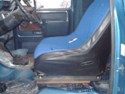 1984 Ford Bronco - PRP seat mounted to barcket, driver's side. I only have 1" clearance from my head to the roof of the cab while seated. I'm 6'0" tall