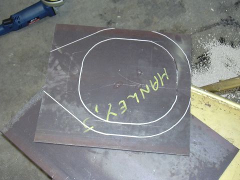 1991 Ford Bronco - This will be the base of my 1/4" 8.8 diff cover