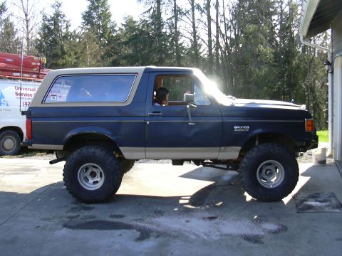 1991 Ford Bronco - Before