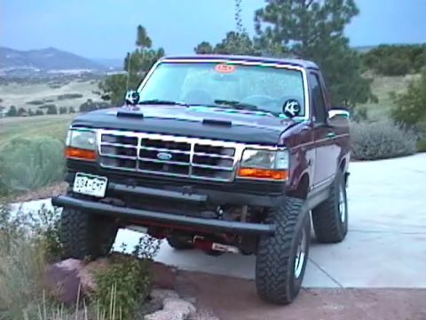 Bronco Before Lift - 1993 Ford Bronco