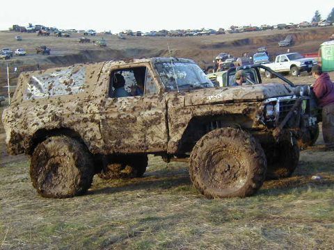 1994 Ford Explorer - Berne after his fun in the deep mud