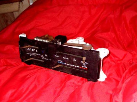 1988 Ford Bronco - HVAC control panel