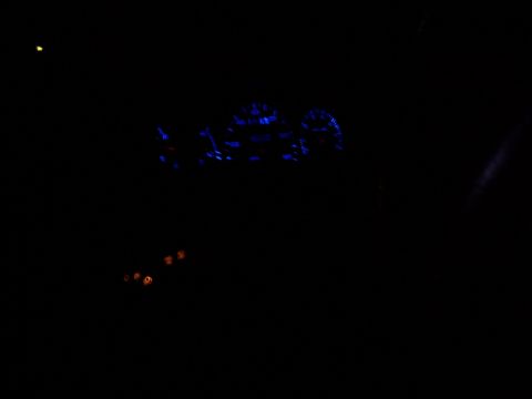 1999 Ford Taurus - gauges and switch, turned out real dark