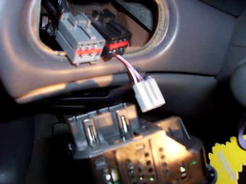1999 Ford Taurus - harnesses unplugged