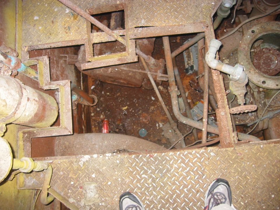 The potential for injury down there was extremely high. The potential for cell phone loss if dropped was absolute.