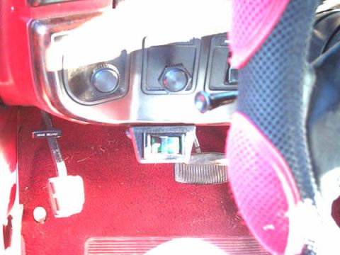1988 Ford Bronco - KC light switch