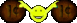 1968 Ford Mustang - A cartoon character with a wide smile and raised arms is depicted against a light background.