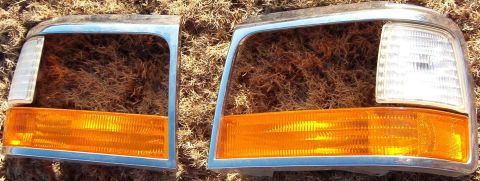 1983 Ford Bronco - Headlight doors from '96 EB Bronco. No chips, scratches, cracks, or other damage.