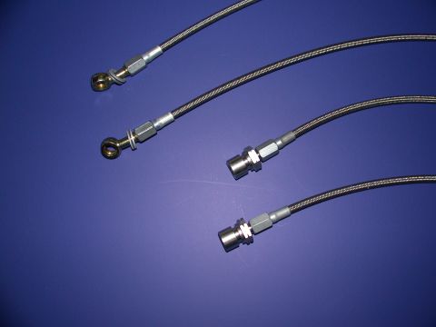 1990 Ford Probe - Porterfield Braided Lines for the 1st Gen probe.