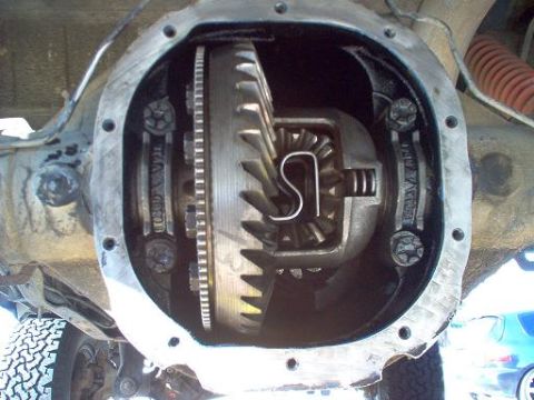 1988 Ford Bronco - Posi installed. Awaiting backlash measurements.