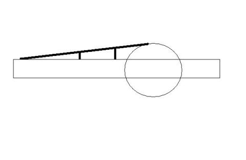 1985 Ford Bronco - This diagram illustrates the side profile of a vehicle, including a wheel.