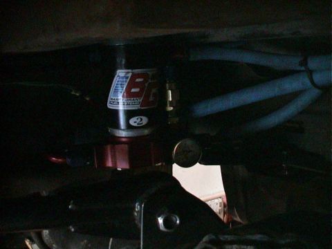 1979 Ford Bronco - A close-up view of a Barry Grant fuel system component, likely part of an engine build.