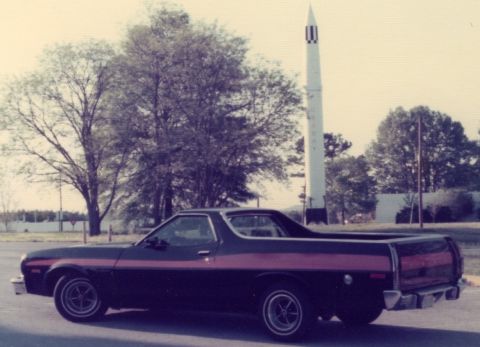 1975 Ford Ranchero - Rear quarter view
