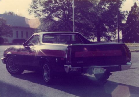 1975 Ford Ranchero - Rear quarter view