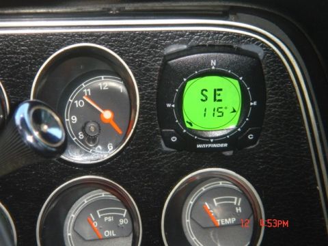 1975 Ford Ranchero - Wayfinder V700 digital compass