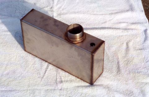 1975 Ford Ranchero - Stainless steel coolant overflow tank