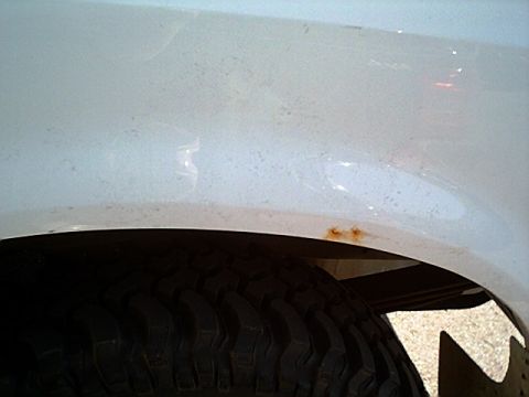 1995 Ford Bronco - left rear quarter...cancer spots