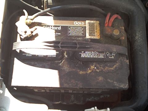 1995 Ford Bronco - battery cables f'd up
