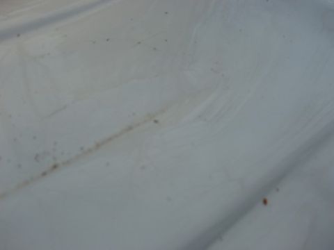 1995 Ford C-350 (Centurion Conversions) - Close up shot of one of the cracks.
