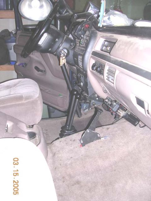 1994 Ford Bronco - otherside of sticks