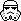 1968 Ford Mustang - Iconic Stormtrooper helmet design rendered in pixel art on a vibrant green background.