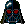 1968 Ford Mustang - Pixelated image of Darth Vader's helmet, a fictional character's iconic headgear.