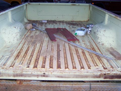 1978 Ford Bronco - inside