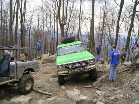 1978 Ford Bronco - made it, no cable!!