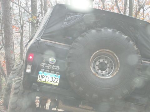 1990 Ford Bronco - How did I end up following the biggest rig on the trail?