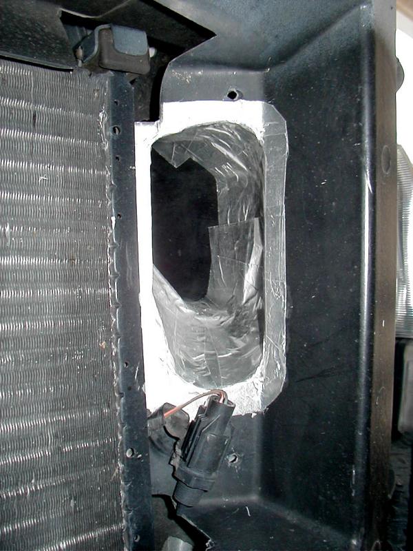 Cold Air Intake Opening