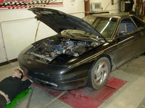 1995 Ford Probe - Straping her down