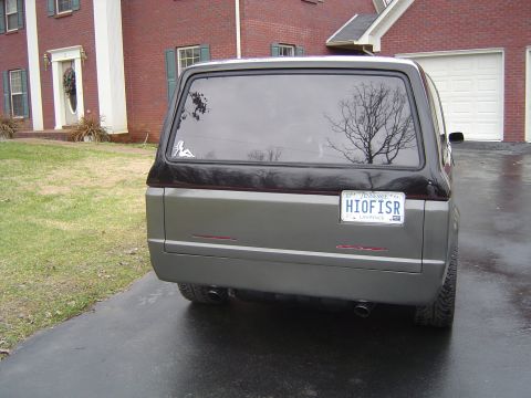 1989 Ford Bronco II - Arse end